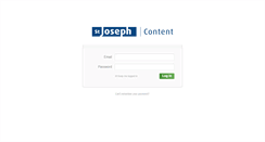 Desktop Screenshot of email.stjosephcontent.com